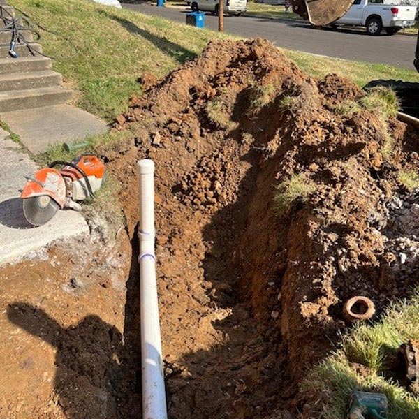 sewer line replacement